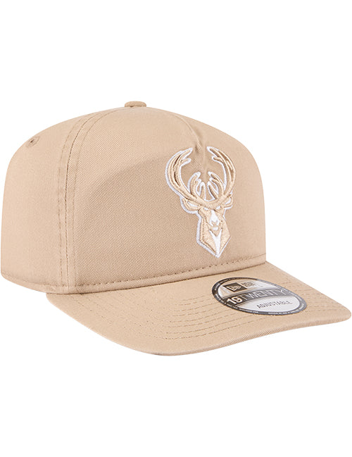 New Era 19Twenty Cream Milwaukee Bucks Snapback Hat-right