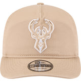 New Era 19Twenty Cream Milwaukee Bucks Snapback Hat-front