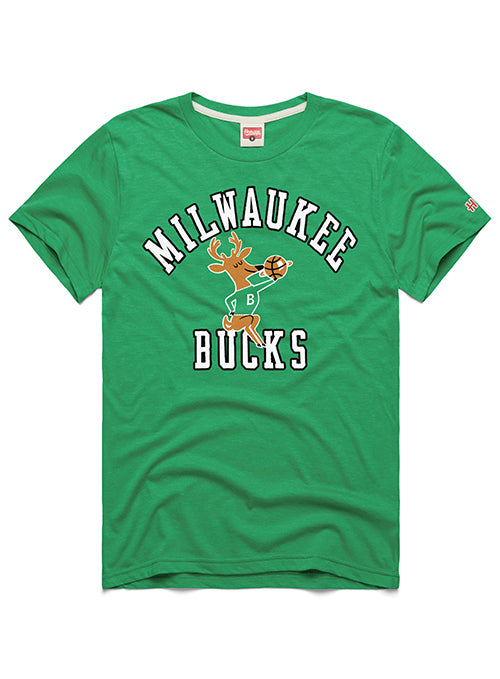 Homage HWC '68 Green Milwaukee Bucks T-Shirt