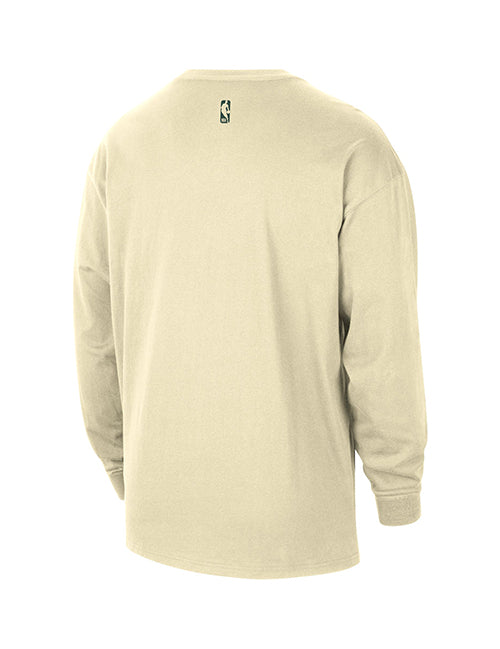 Nike City Edition 2025-26 Essential Milwaukee Bucks Long Sleeve T-Shirt-back