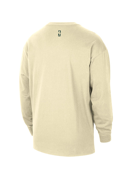 Nike City Edition 2025-26 Essential Milwaukee Bucks Long Sleeve T-Shirt-back