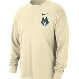 Nike City Edition 2025-26 Essential Milwaukee Bucks Long Sleeve T-Shirt-front