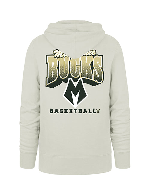'47 Brand 2025-26 City Edition Headline Milwaukee Bucks Hooded Sweatshirt-back