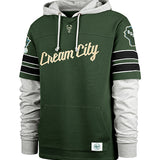 '47 Brand 2025-26 City Edition Milwaukee Bucks Hooded Lacer Sweatshirt-front