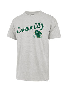 '47 Brand 2025-26 City Edition Franklin Milwaukee Bucks T-Shirt-front
