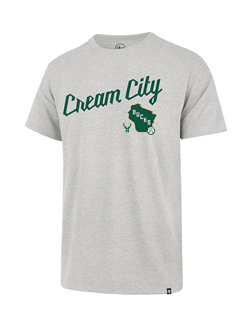'47 Brand 2025-26 City Edition Franklin Milwaukee Bucks T-Shirt-front