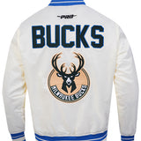 Pro Standard 2025-26 City Edition Milwaukee Bucks Satin Jacket-back
