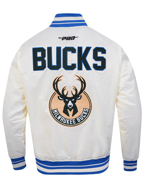 Pro Standard 2025-26 City Edition Milwaukee Bucks Satin Jacket-back