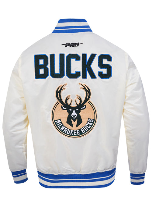 Pro Standard 2025-26 City Edition Milwaukee Bucks Satin Jacket-back