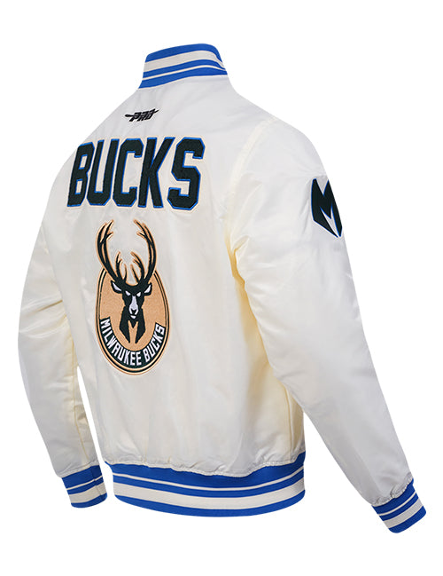Pro Standard 2025-26 City Edition Milwaukee Bucks Satin Jacket-angled back