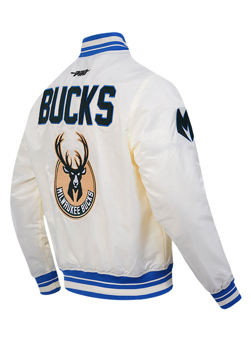 Pro Standard 2025-26 City Edition Milwaukee Bucks Satin Jacket-angled back