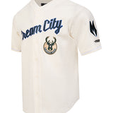 Pro Standard 2025-26 City Edition Milwaukee Bucks Mesh T-Shirt-angled front