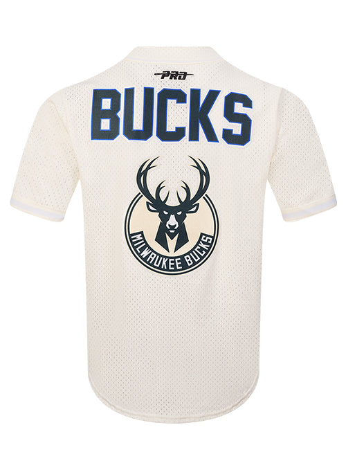 Pro Standard 2025-26 City Edition Milwaukee Bucks Mesh T-Shirt-back