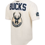 Pro Standard 2025-26 City Edition Milwaukee Bucks Mesh T-Shirt-angled back