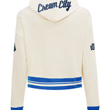 Women's Pro Standard 2025-26 City Edition Milwaukee Bucks Cropped Hooded Sweatshirt-back