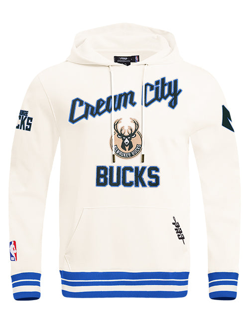 Pro Standard 2025-26 City Edition Milwaukee Bucks Hooded Sweatshirt-front
