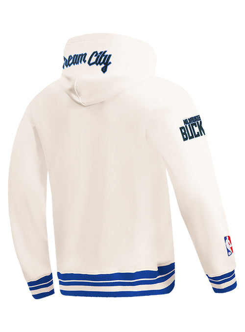 Pro Standard 2025-26 City Edition Milwaukee Bucks Hooded Sweatshirt-angled back