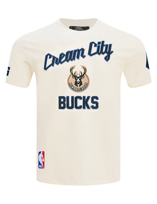Pro Standard 2025-26 City Edition Milwaukee Bucks T-Shirt-front