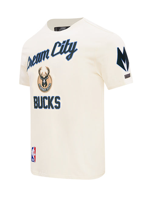 Pro Standard 2025-26 City Edition Milwaukee Bucks T-Shirt-angled front