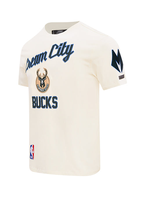 Pro Standard 2025-26 City Edition Milwaukee Bucks T-Shirt-angled front