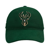 Pro Standard Modern Original Green Milwaukee Bucks Adjustable Hat-front
