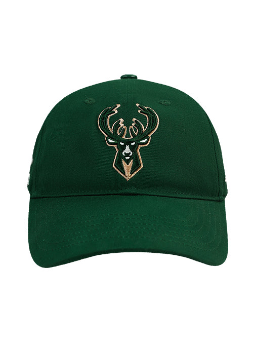 Pro Standard Modern Original Green Milwaukee Bucks Adjustable Hat-front