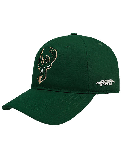 Pro Standard Modern Original Green Milwaukee Bucks Adjustable Hat-left