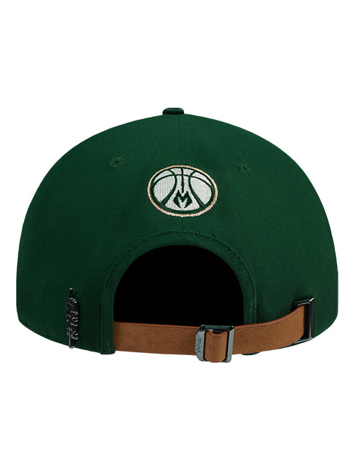 Pro Standard Modern Original Green Milwaukee Bucks Adjustable Hat-back