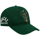 Pro Standard Modern Original Green Milwaukee Bucks Adjustable Hat-right