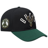 Pro Standard Modern Original Milwaukee Bucks Snapback Hat-right
