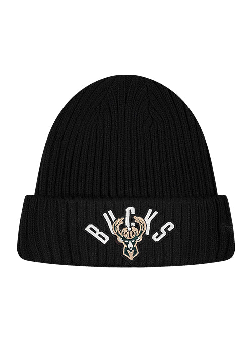 Pro Standard Modern Original Milwaukee Bucks Cuffed Knit Hat-front