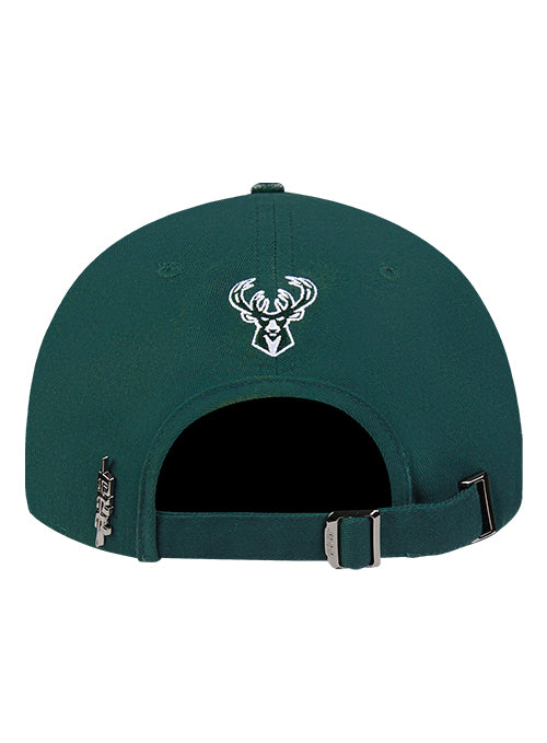 Women's Pro Standard City Lights Milwaukee Bucks Adjustable Hat-BACK