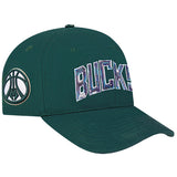 Women's Pro Standard City Lights Milwaukee Bucks Adjustable Hat-RIGHT