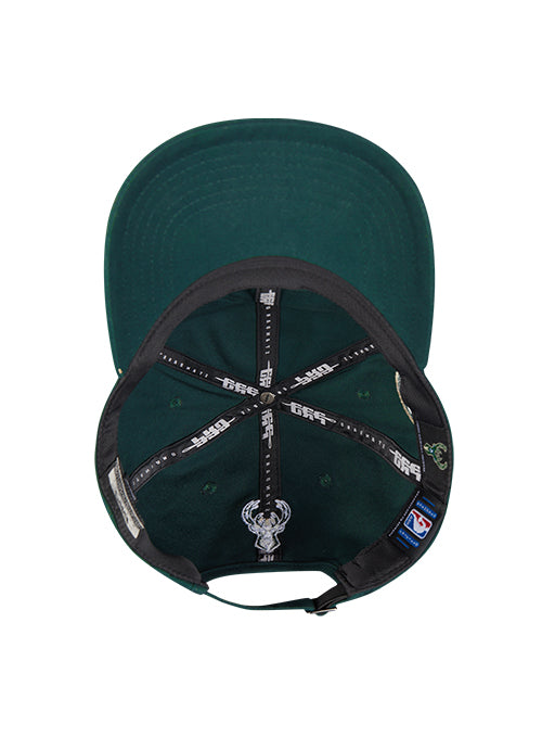 Women's Pro Standard City Lights Milwaukee Bucks Adjustable Hat-uv