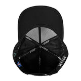 Pro Standard Blackout Milwaukee Bucks Pinch Snapback Hat-UV