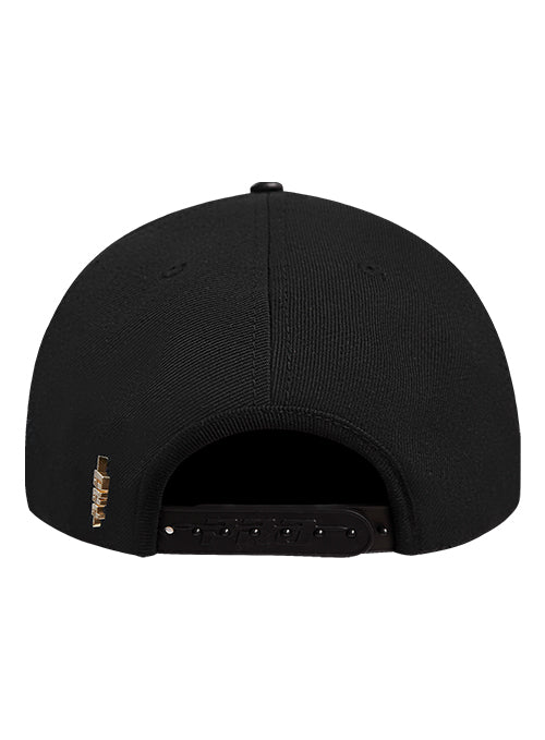 Pro Standard Gold Twist Milwaukee Bucks Pinch Snapback Hat-back