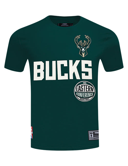 Pro Standard Modern Original Milwaukee Bucks Green T-Shirt-front