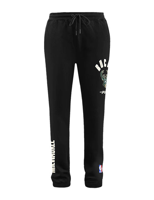 Pro Standard Modern Original Milwaukee Bucks Jogger Sweatpants-front