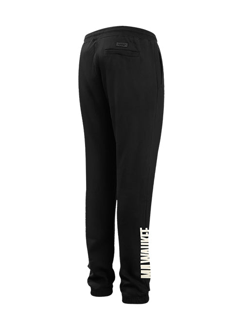 Pro Standard Modern Original Milwaukee Bucks Jogger Sweatpants-angled back