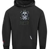 Pro Standard Dia De Muertos Milwaukee Bucks Hooded Sweatshirt-front