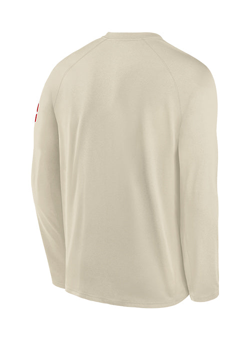 Youth Nike 2025-26 City Edition Game Theatre Milwaukee Bucks Long Sleeve T-Shirt-back