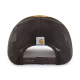 '47 Brand x Carhartt Brown Milwaukee Bucks Trucker Snapback Hat-Back