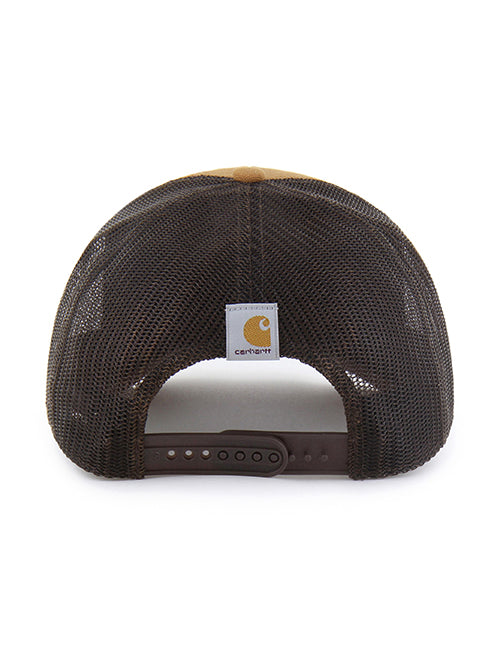 '47 Brand x Carhartt Brown Milwaukee Bucks Trucker Snapback Hat-Back