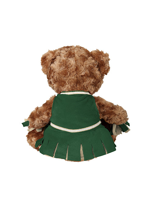 FOCO Cheerleader Bear Milwaukee Bucks 10'' Plush-back