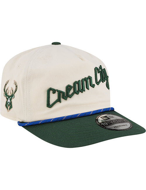 New Era 2025-26 City Edition 19Twenty The East Milwaukee Bucks Snapback Hat-right