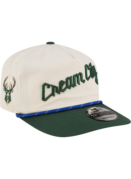 New Era 2025-26 City Edition 19Twenty The East Milwaukee Bucks Snapback Hat-right