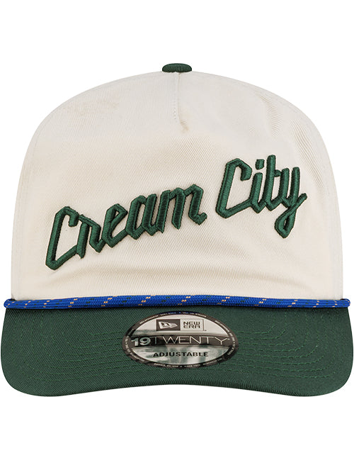 New Era 2025-26 City Edition 19Twenty The East Milwaukee Bucks Snapback Hat-front