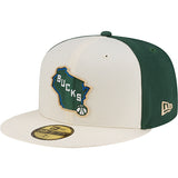 New Era 2025-26 City Edition 59Fifty State Milwaukee Bucks Fitted Hat-left