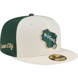 New Era 2025-26 City Edition 59Fifty State Milwaukee Bucks Fitted Hat-right