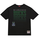 Women's Mitchell & Ness HWC '68 Fade Away Milwaukee Bucks T-Shirt
